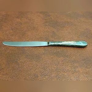 Vintage 9 inches Dinner Knife with Wild Rose Silver Handle